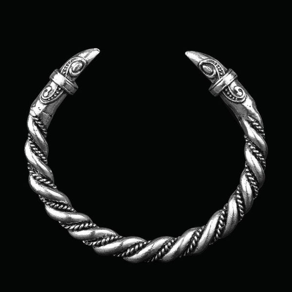 Nordic Viking Raven Bracelet - Viking Jewelry - Urcsilver