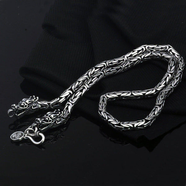 Silver Sailor's KnotNecklace - Viking Jewelry - Urcsilver