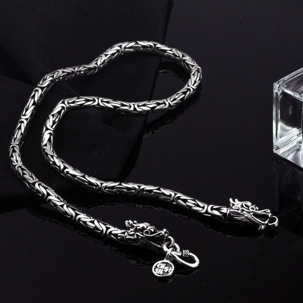 Silver Sailor's KnotNecklace - Viking Jewelry - Urcsilver