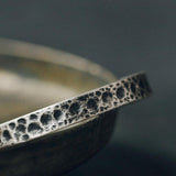 Retro Concave Convex Texture Bracelet - Viking Jewelry - Urcsilver