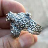 Berserker Viking Ring - Viking Jewelry - Urcsilver