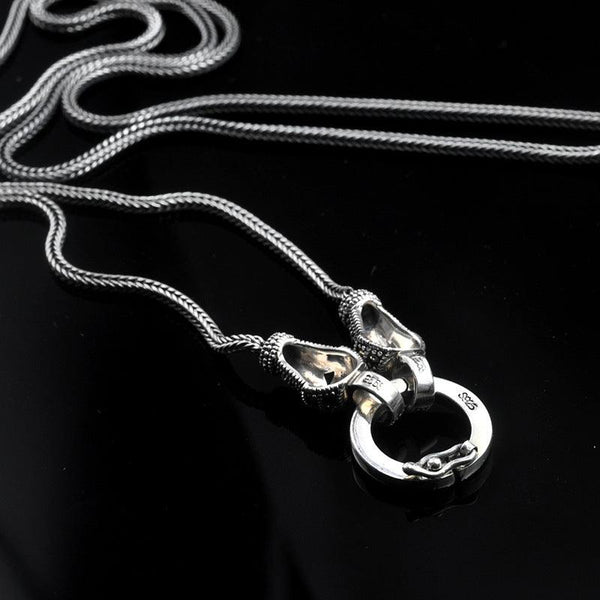 Versatile Foxtail Necklace - Viking Jewelry - Urcsilver