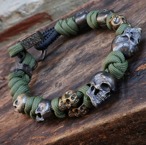 Medium Skull Bracelet – N.A Designs