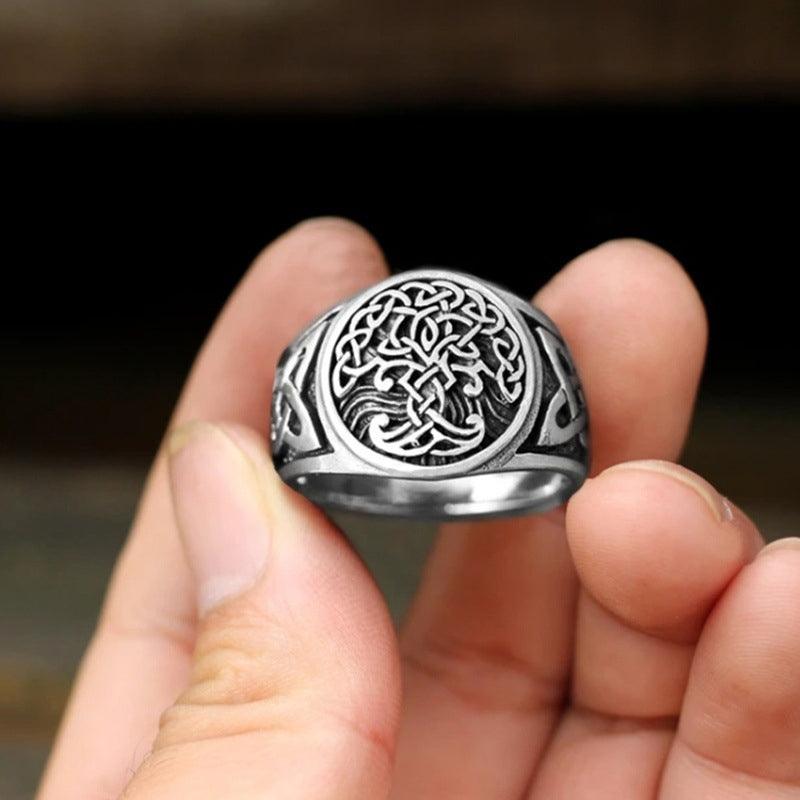 Yggdrasil Viking Ring - Viking Jewelry - Urcsilver