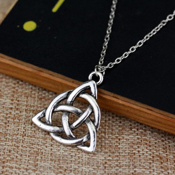 Celtic Necklace - Triquetra - Viking Jewelry - Urcsilver