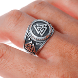 Infinite Vaknavi Viking Ring - Viking Jewelry - Urcsilver