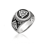 Infinite Vaknavi Viking Ring - Viking Jewelry - Urcsilver