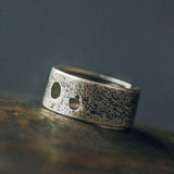 Retro Simple Hollow Ring - Viking Jewelry - Urcsilver