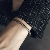 Vintage concave convex texture fine Bracelet - Viking Jewelry - Urcsilver