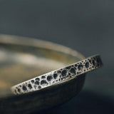 Retro Concave Convex Texture Bracelet - Viking Jewelry - Urcsilver