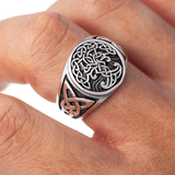 Yggdrasil Viking Ring - Viking Jewelry - Urcsilver