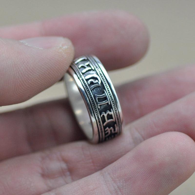 360 Degree Rotation Transshipment Ring - Viking Jewelry - Urcsilver