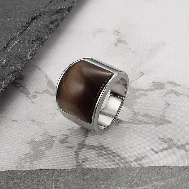 Natural Cats Eye Stone Gold Plated Adjustable Ring 2.25 to 9.25 ratti –  Shaligrams