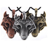 Viking Necklace - Fenrir Wolf - Viking Jewelry - Urcsilver